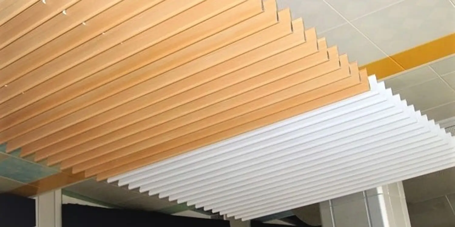 aluminium baffle ceiling