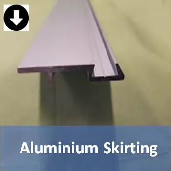 niveeta aluminium skirting profile