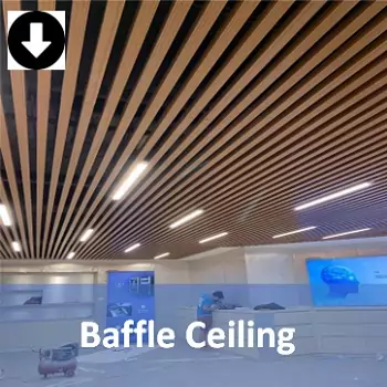 niveeta baffle ceiling profile