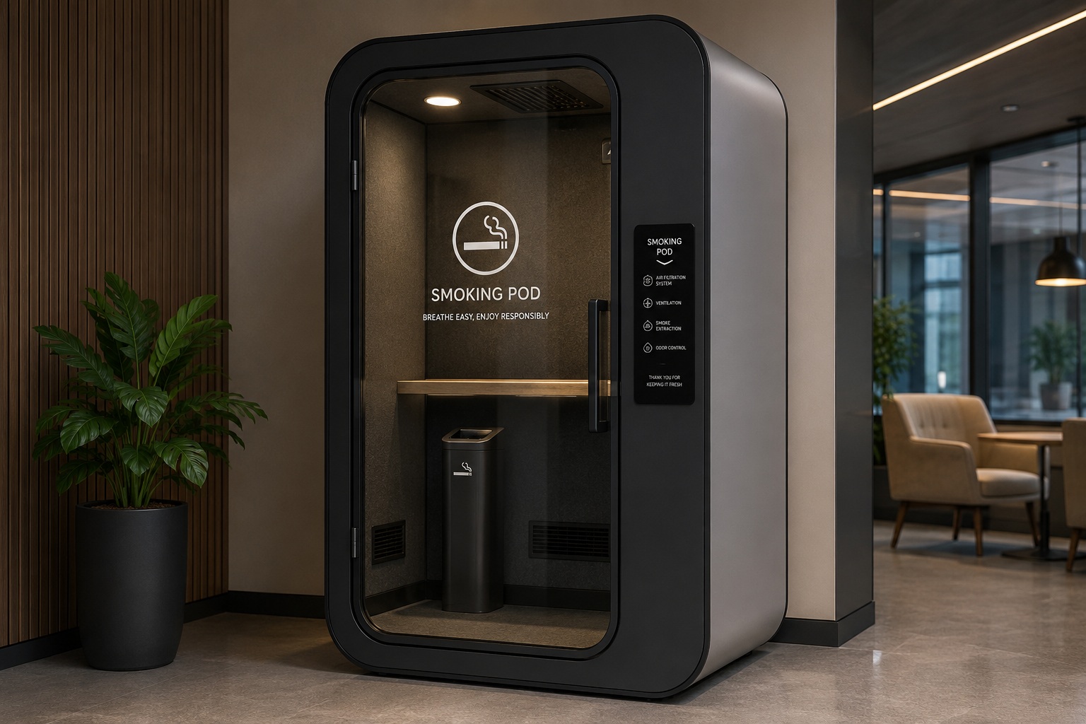 smoking indoor pods