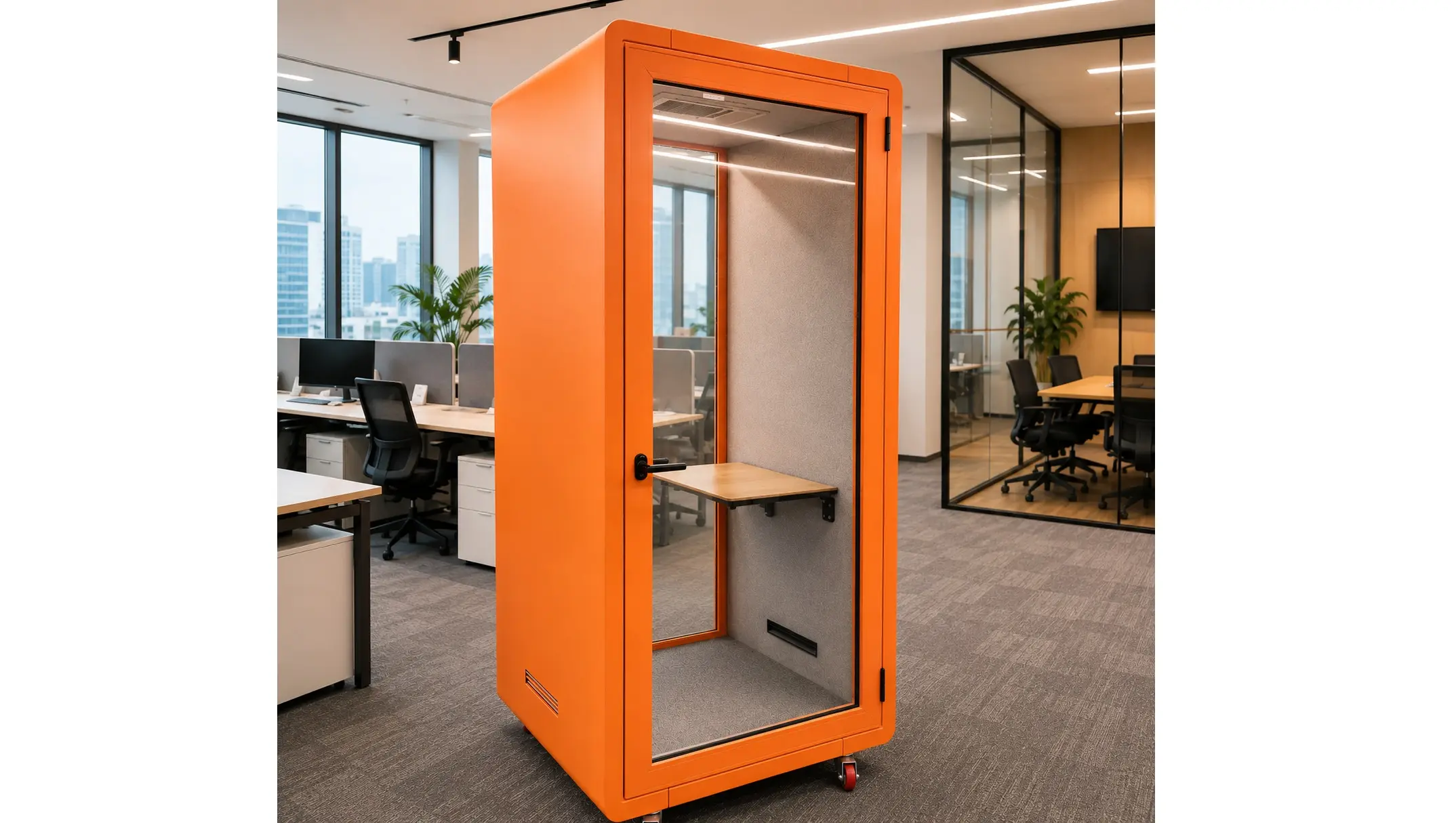 strong metal office pod
