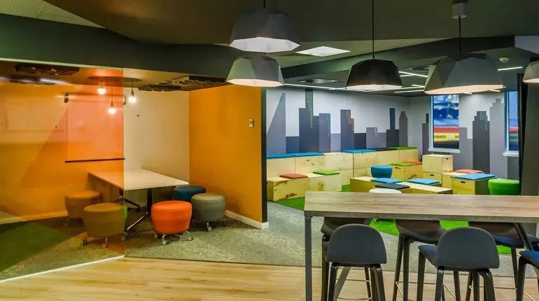 office collaboration spaces