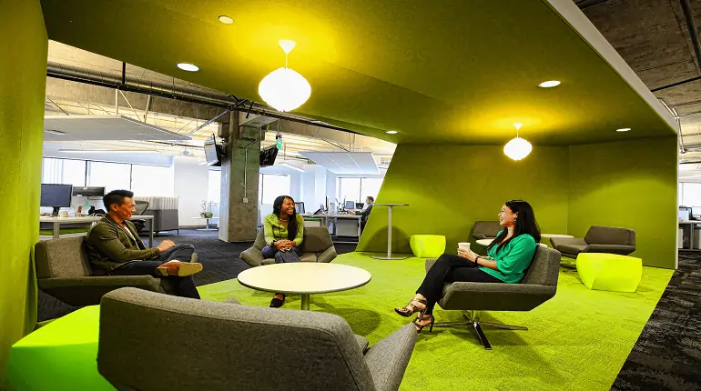 office staff breakout areas
